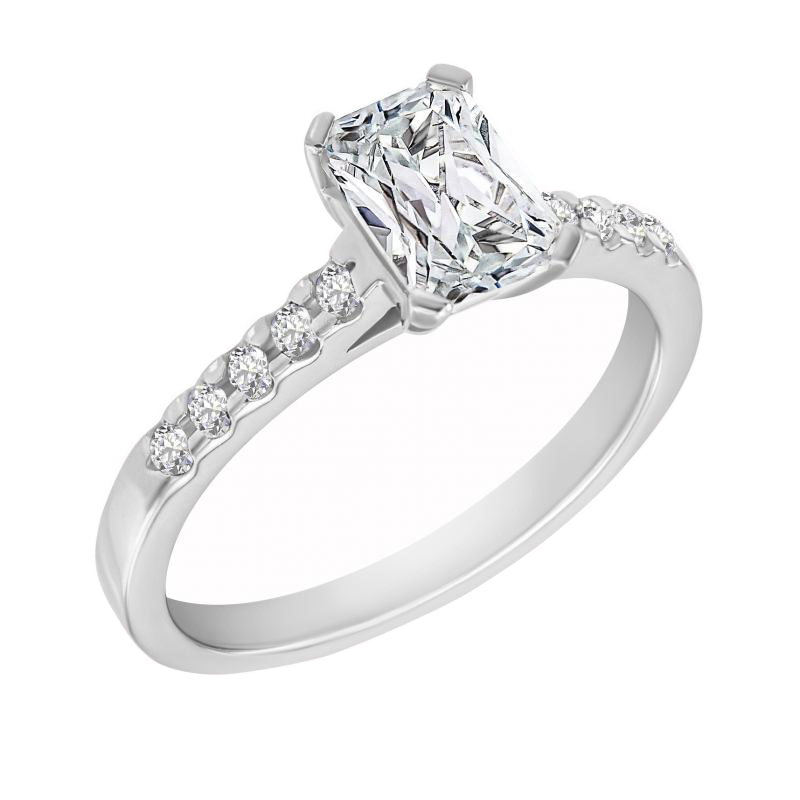 Verlobungsring mit Emerald-Diamant Lonia 117878