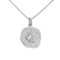 Silberanhänger mit Symbolen des Tierkreiszeichens Löwe