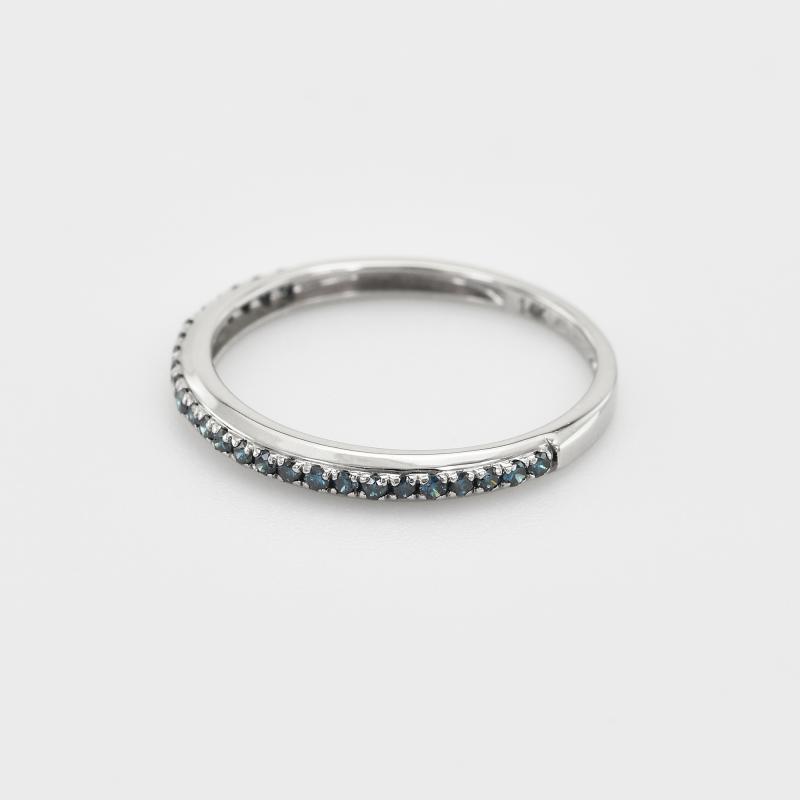 Memoire-Ring in Gold mit blauen Diamanten Eila 39188