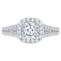Verlobungsring mit Cushion Diamant Jimena
