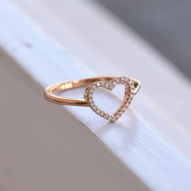 Romantischer Ring mit Diamanten Luice 84808