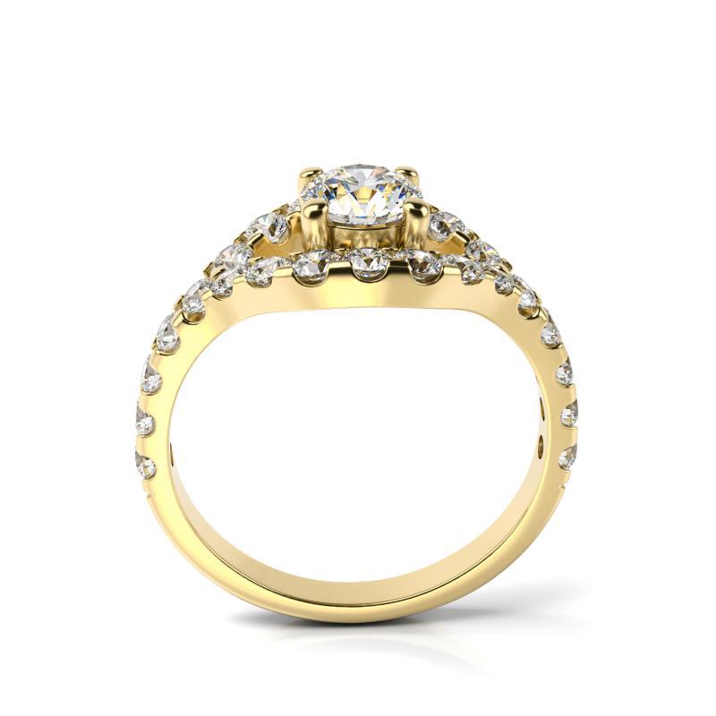 Diamant-Verlobungsring aus Gold Dyll 11399