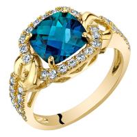 Ring mit einem Alexandrit und Lab Grown Diamanten Odran