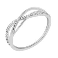 Unkonventioneller Ring mit Lab Grown Diamanten Izabelle