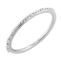 Minimalistischer Ring mit Diamanten Tess