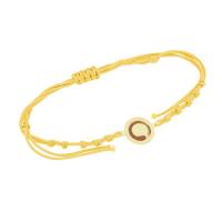 String Armband mit Yoga Symbol Enso