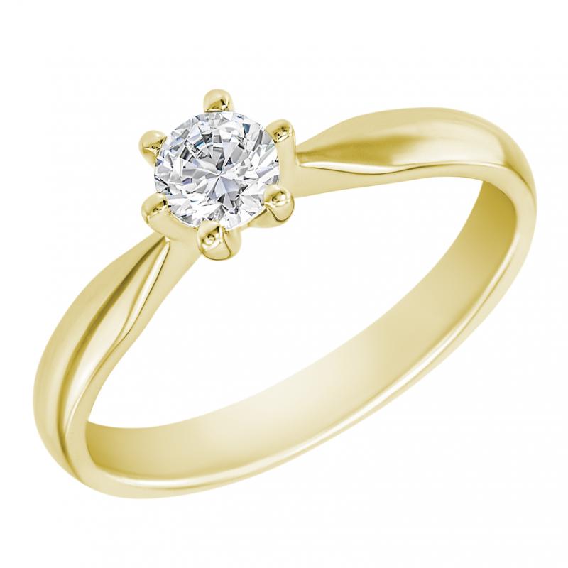 Verlobungsring mit einem Lab Grown Diamanten Iravan 64609