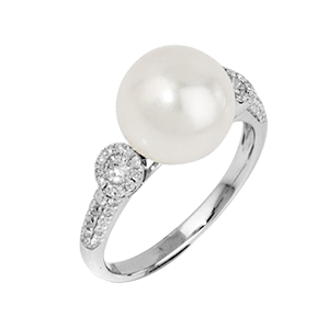 Verlobungsringe mit Perle